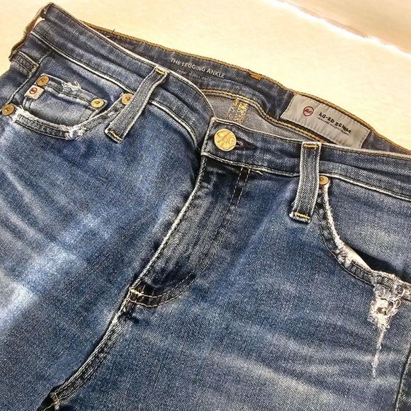 AG Jeans The Leggin Super Skinny Ankle/ Adriano Goldschmied Size 28 - Picture 1 of 8
